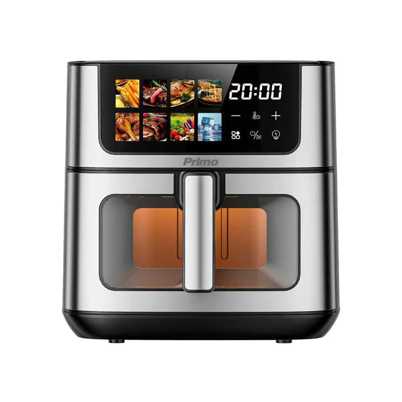 Primo  PRAF-40566 Φριτέζα Αέρος Digital 8L 1800W Inox/Μαύρη (400566)